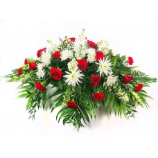 Cherished Memories Casket Saddle